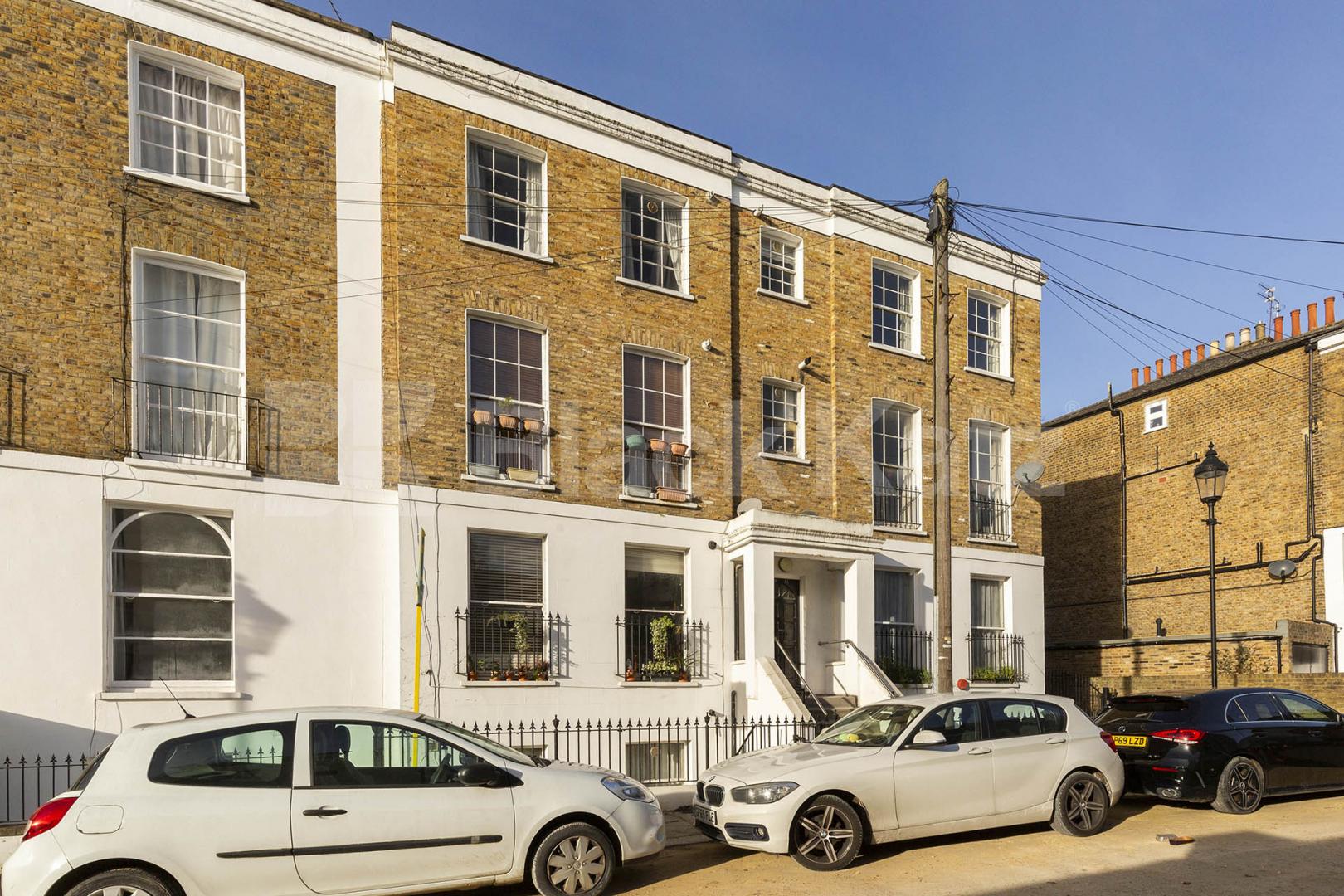 located in Barnsbury with allocated parking to the rear of the building Barnsbury Terrace, Islington 
